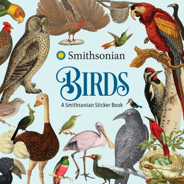 Birds: A Smithsonian Sticker Book cover