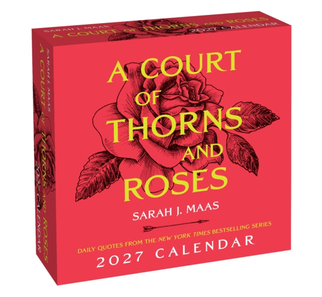 A Court of Thorns and Roses 2027 Day-to-Day Calendar cover