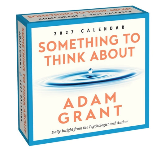 Adam Grant 2027 Day-to-Day Calendar cover