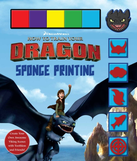 How to Train Your Dragon Sponge Printing Kit cover