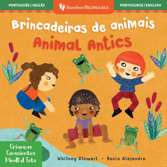 Mindful Tots: Animal Antics (Bilingual Portuguese & English) cover