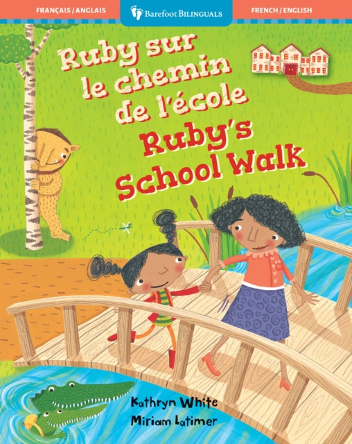 Ruby's School Walk (Bilingual French & English) cover