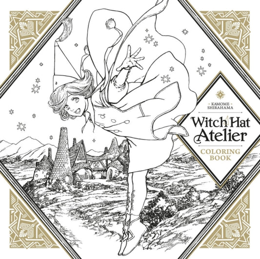 Witch Hat Atelier Coloring Book cover