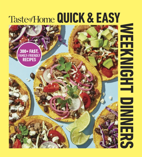 Taste of Home Quick & Easy Weeknight Dinners cover