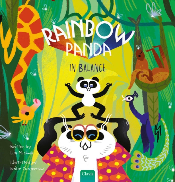 Rainbow Panda in Balance cover