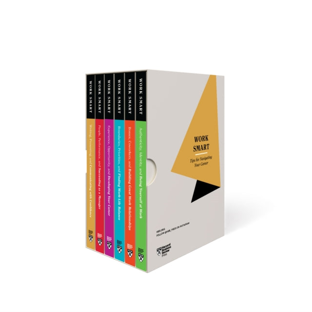 The HBR Work Smart Boxed Set (6 Books) cover