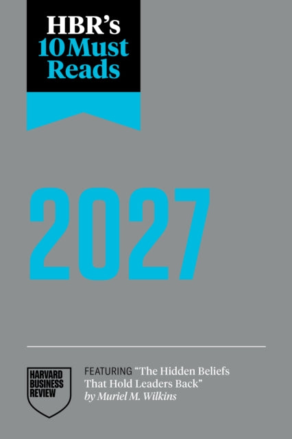 HBR's 10 Must Reads 2027 cover