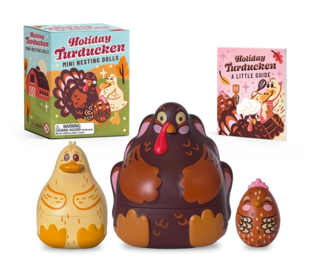 Holiday Turducken Mini Nesting Dolls cover