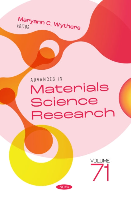 Advances in Materials Science Research. Volume 71 cover