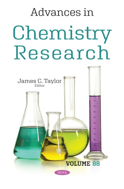 Advances in Chemistry Research. Volume 88 cover