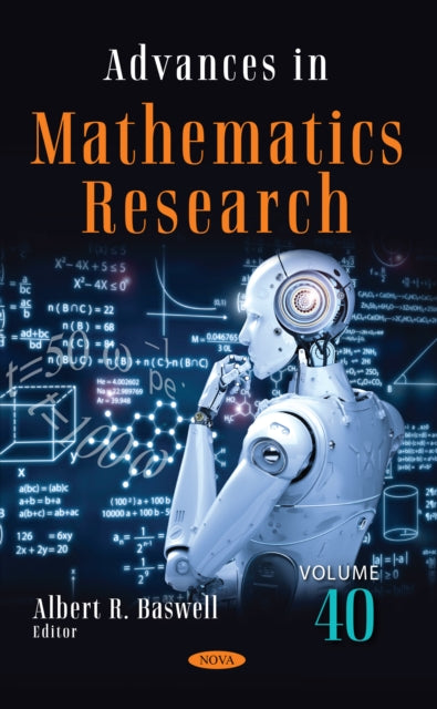 Advances in Mathematics Research. Volume 40 cover