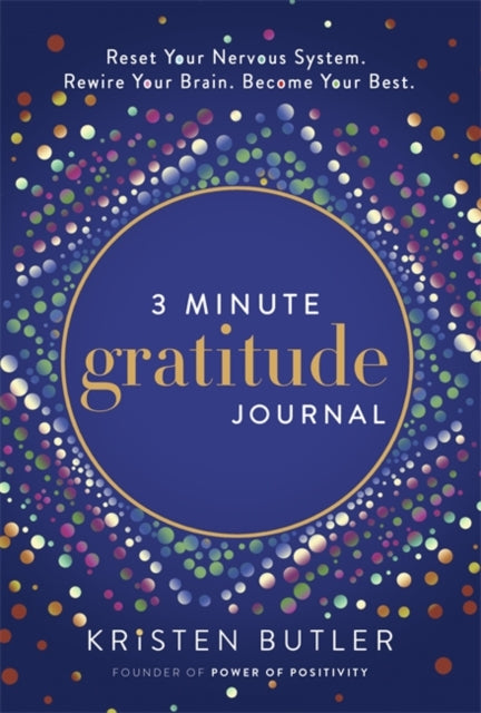 3 Minute Gratitude Journal cover