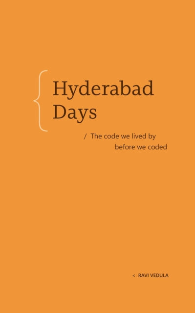 Hyderabad Days cover
