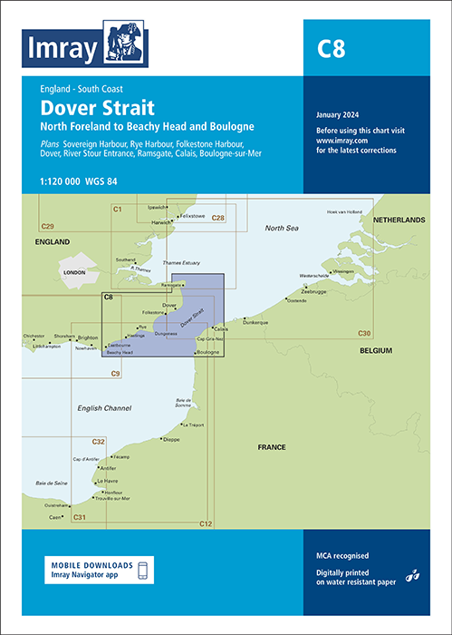 Imray Chart C8: Dover Strait