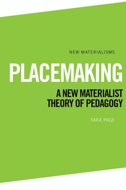 Placemaking: A New Materialist Theory of Pedagogy