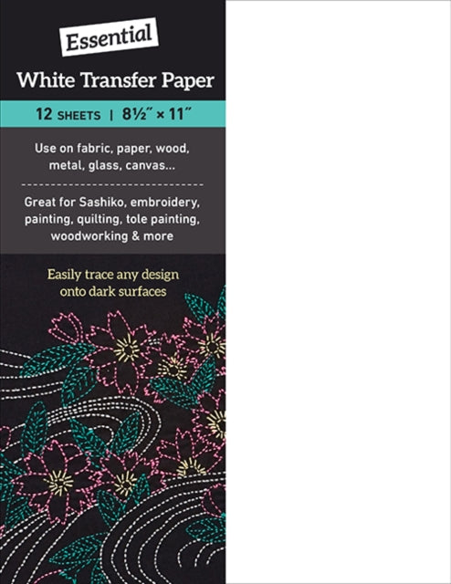 Essential White Transfer Paper: 12 Sheets, 8 1/2   x 11
