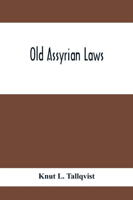 Old Assyrian Laws