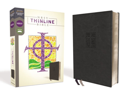 NRSV, Thinline Bible, Leathersoft, Black