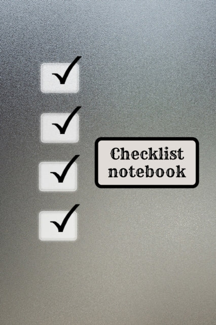 Checklist logbook for teens and adults
