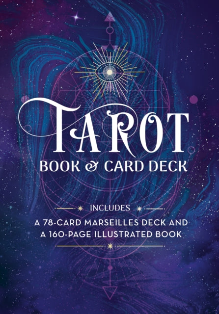 Tarot Book & Card Deck: Includes a 78-Card Marseilles Deck and a 160-Page Illustrated Book