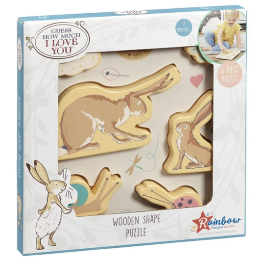 GHMILY Wooden Shape Puzzle