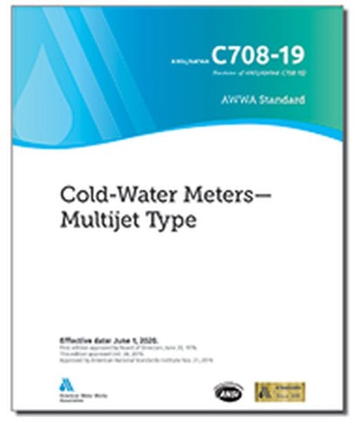 AWWA C708-19 Cold-Water Meters: Multijet Type