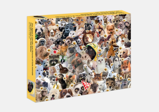 This Jigsaw is Literally Just Pictures of Cute Animals That Will Make You Feel Better: 500 piece jigsaw puzzle