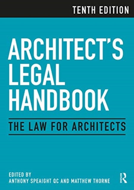 Architect's Legal Handbook: The Law for Architects