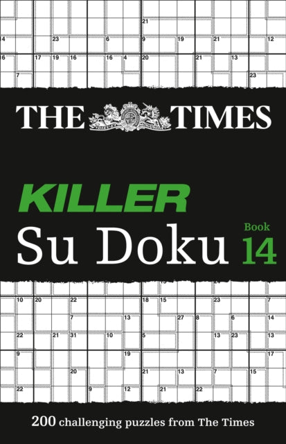 Times Killer Su Doku Book 14: 200 Challenging Puzzles from the Times