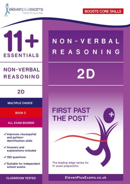 11+ Essentials Non-verbal Reasoning 2D Book 2
