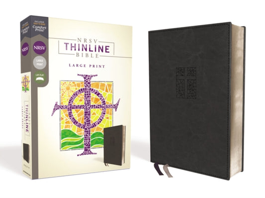 NRSV, Thinline Bible, Large Print, Leathersoft