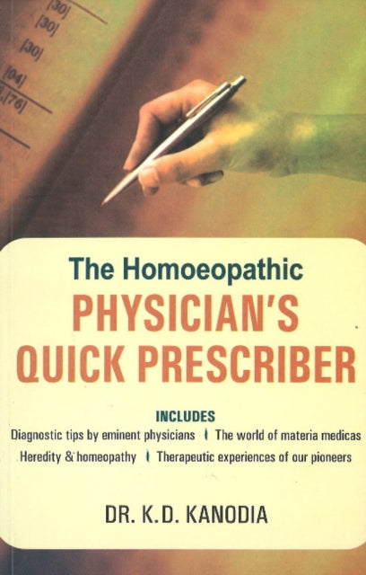 Homeopathic Physician's Quick Prescriber