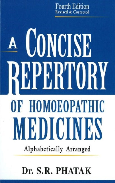 Concise Repertory of Homeopathic Medicines