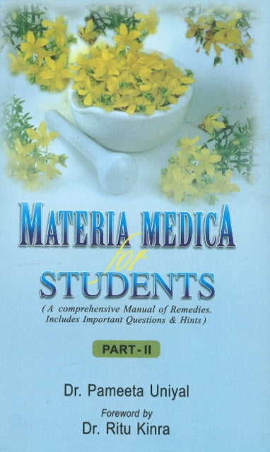 Materia Medica for Students: Part II