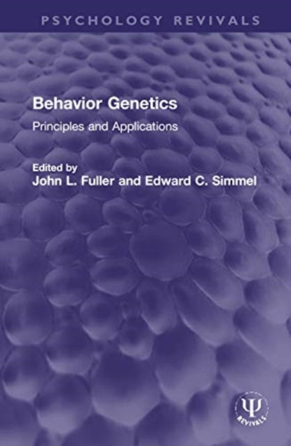 Behavior Genetics: Principles and Applications