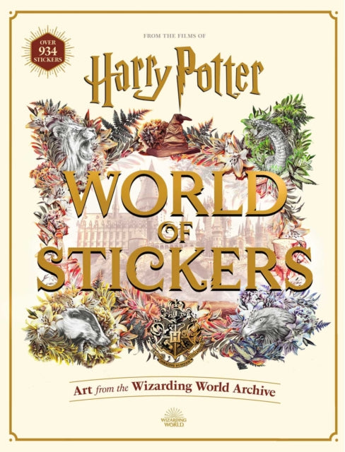 Harry Potter World of Stickers: Art from the Wizarding World Archive