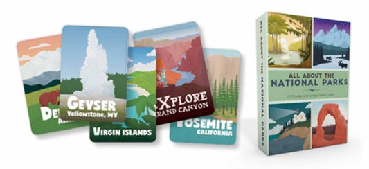 All About National Parks: 27 Chunky and Unique Flash Cards