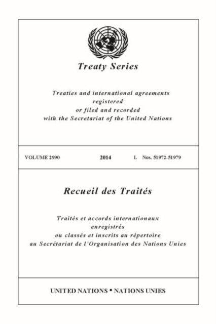 Treaty Series 2990 (English/French Edition)