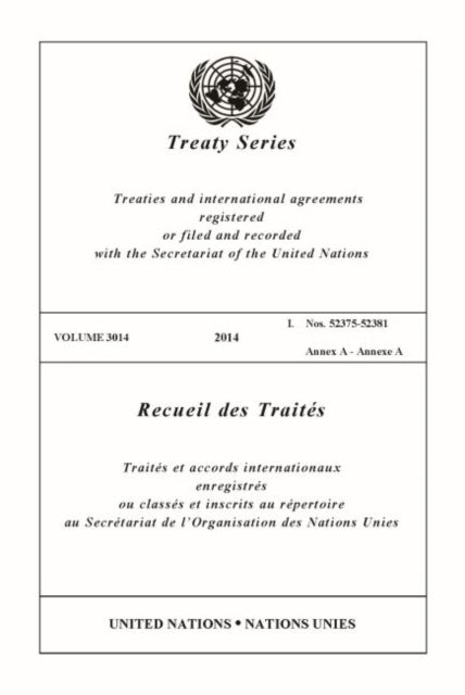 Treaty Series 3014 (English/French Edition)