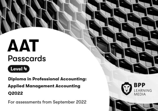 AAT Applied Management Accounting: Passcards