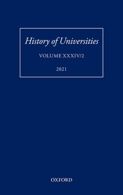 History of Universities: Volume XXXIV/2: Teaching Ethics in Early Modern Europe