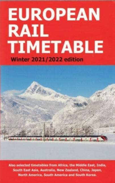 European Rail Timetable Winter 2021/2022