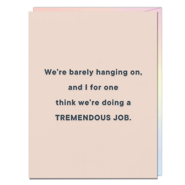 6-Pack Em & Friends Tremendous Job Greeting Cards