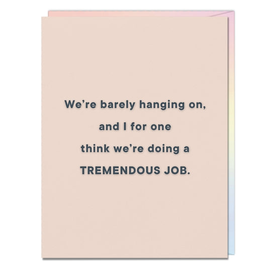 6-Pack Em & Friends Tremendous Job Greeting Cards