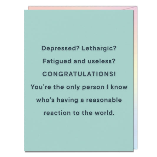 6-Pack Em & Friends Reaction to the World Greeting Cards