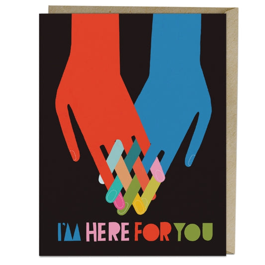 6-Pack Em & Friends I'm Here for You Empathy Greeting Cards