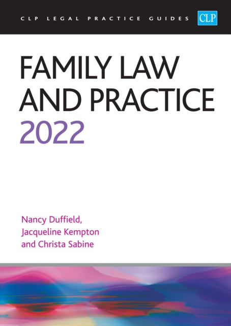 Family Law and Practice 2022: Legal Practice Course Guides (LPC)
