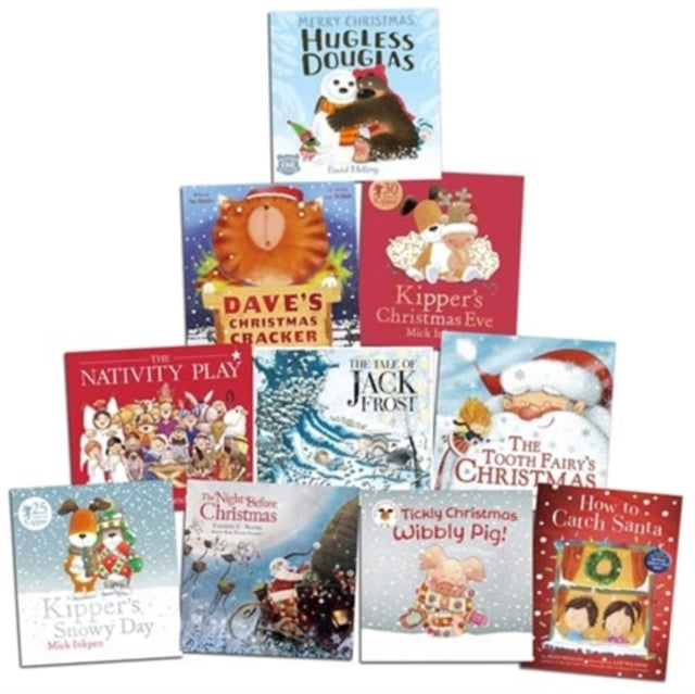 10-BOOK CHRISTMAS PICTUREBOOK SET