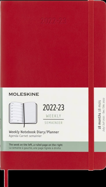 MOLESKINE 2023 18MONTH WEEKLY LARGE SOFT