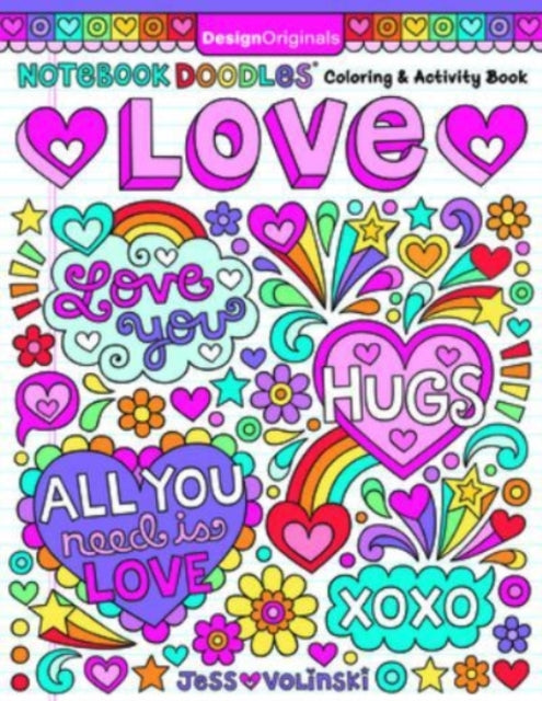 Notebook Doodles Love: Coloring & Activity Book
